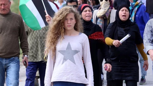 Ahed Tamimi. Credit: Haim Schwarczenberg via Wikimedia Commons.
