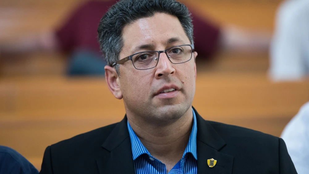 Ilan Shohat, then-mayor of the northern Israeli city of Safed, in the courtroom of the Supreme Court in Jerusalem on July 26, 2017. Photo by Yonatan Sindel/Flash90.