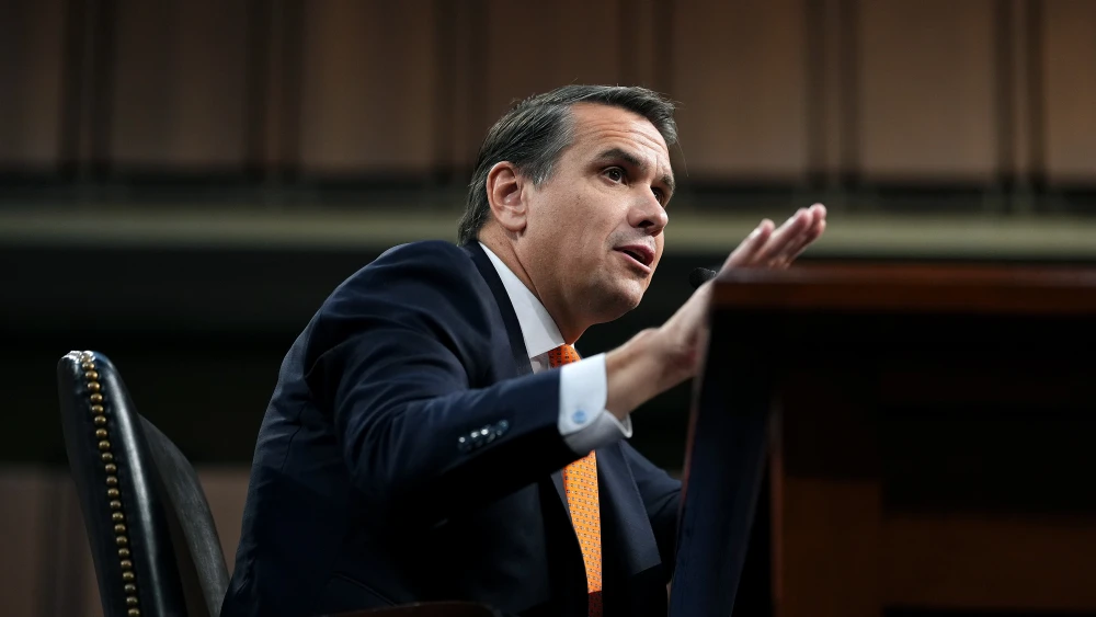 Acting Attorney General Todd Blanche appears at his confirmation hearing in front of the Senate Judiciary Committee in Washington, D.C., on July 15, 2026. Photo by Eric Lee/Getty Images.