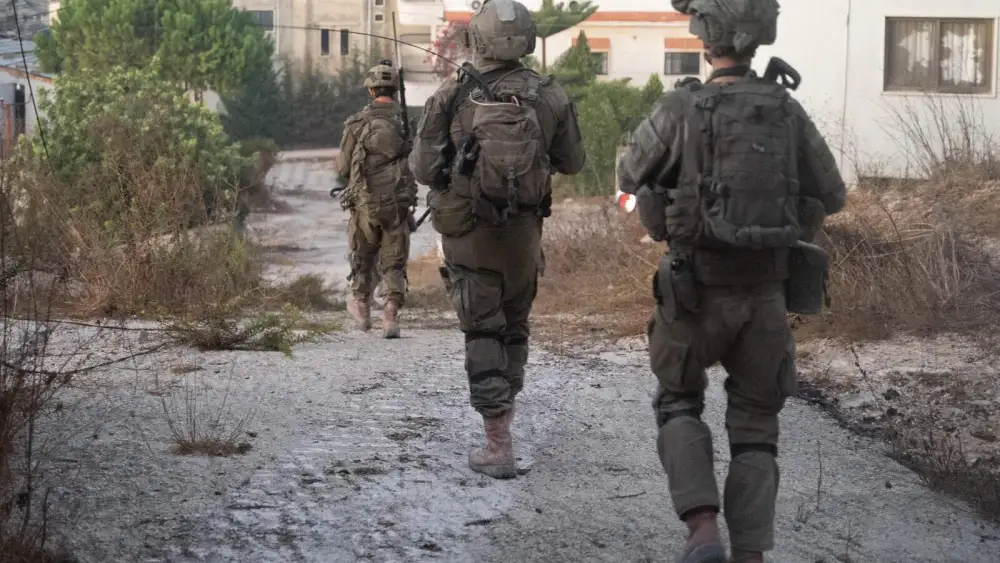 Israeli troops operating in Southern Lebanon, October 2024. Credit: IDF.