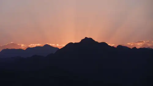 Sunset at Sinai