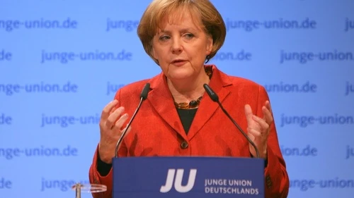 While German Chancellor Angela Merkel (pictured) has vowed that the German parliament will pass legislation legalizing circumcision in the fall, negotiations over the language of such a bill have revealed that many in the Bundestag may push for restrictions on the practice such as forcing the use of anesthetics or requiring a doctor to be present. Credit: Jacques Grießmayer.