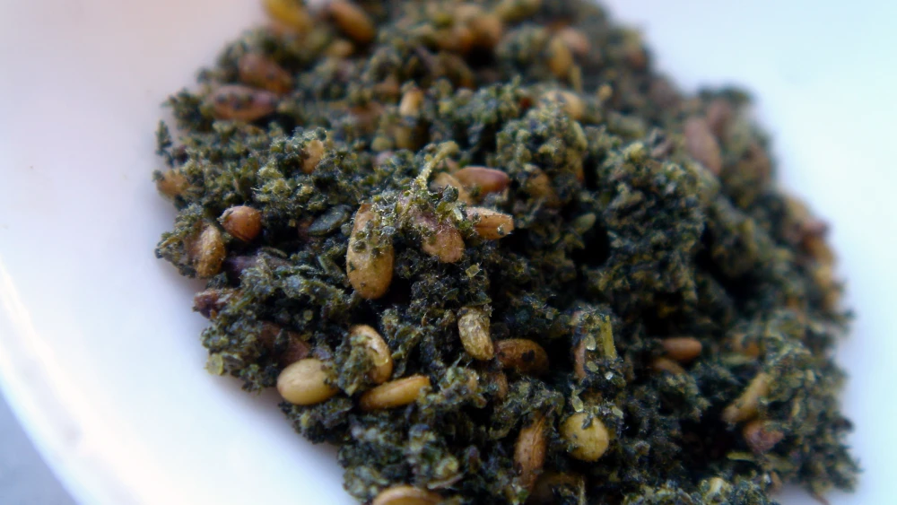 Za'atar. Credit: Wikimedia Commons.