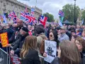 Thousands of people protest against antisemitism in London on May 10, 2026. Credit: Courtesy of Sajid Javid.