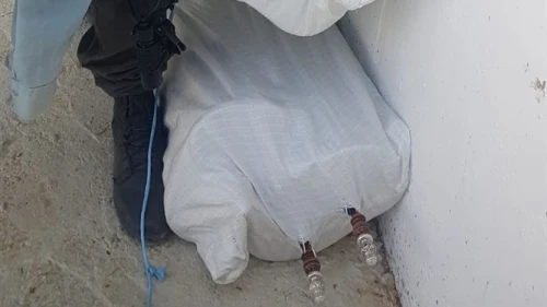 Stolen Torah scrolls from the Orot Hatorah synagogue in Bnei Brak were recovered in a Palestinian Authority barn near Nablus on June 17, 2019. Source: Israel Police.