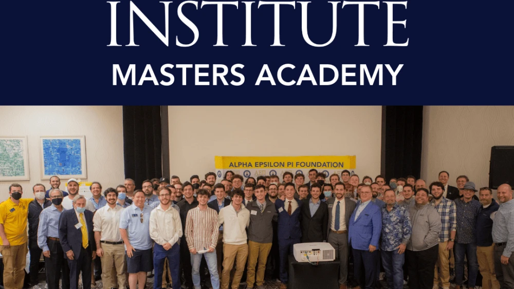 More than 100 student leaders were selected to attend the 2024 AEPi Leven Leadership Institute. Credit: Courtesy.