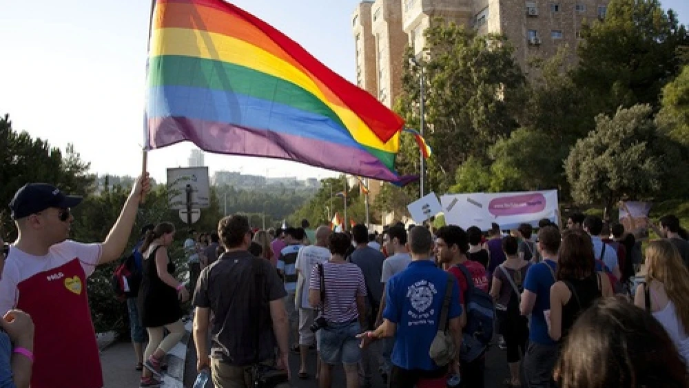The 2010 Jerusalem Gay Pride Parade. Photo by Guy Yitzhaki.