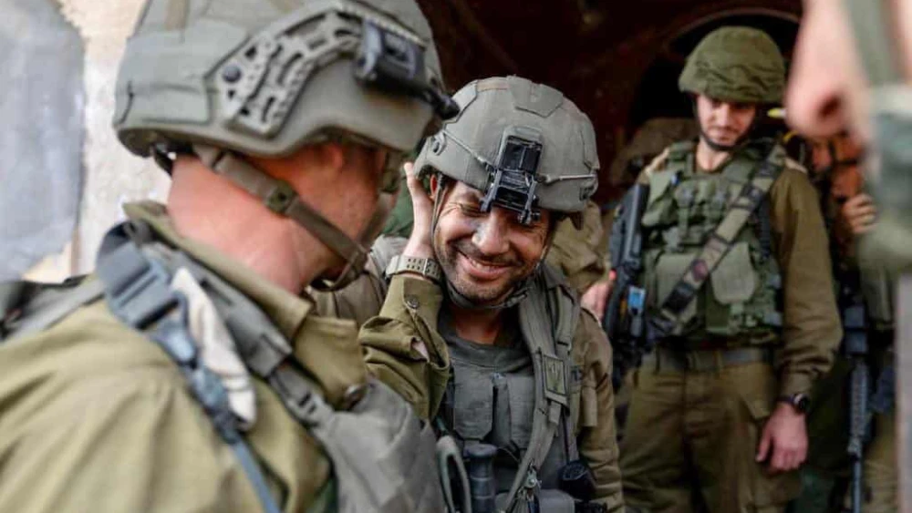 Israeli soldiers operating against Hamas in the Gaza Strip, Nov. 1, 2023. Credit: IDF.