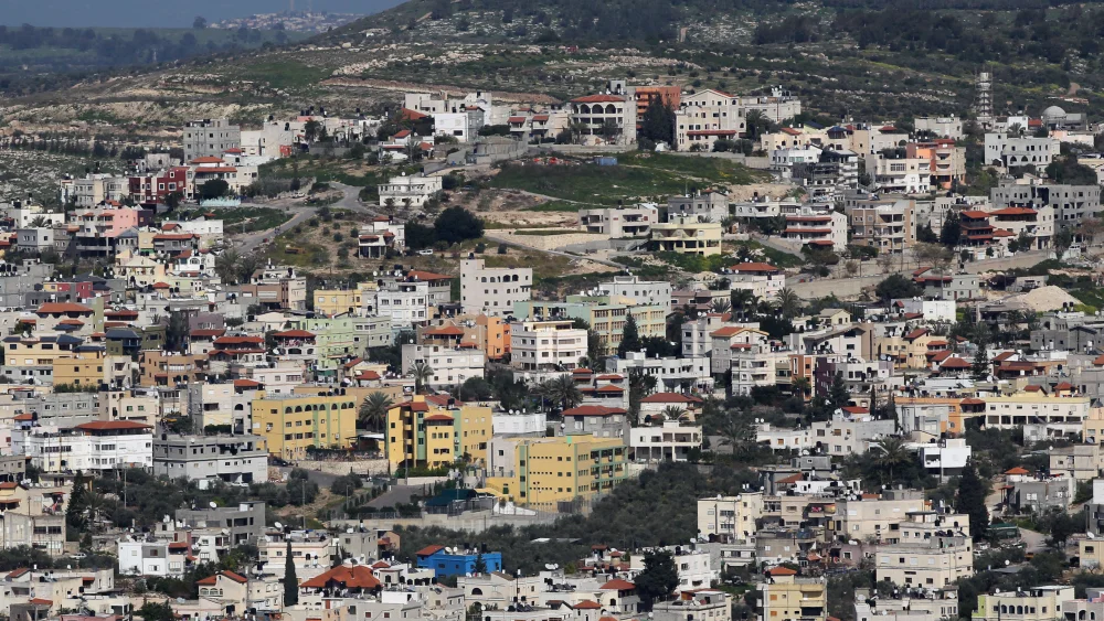 View of Kafr Kanna, in the Galilee region of Israel. March 28 2011.Photo by Nati Shohat/Flash90.