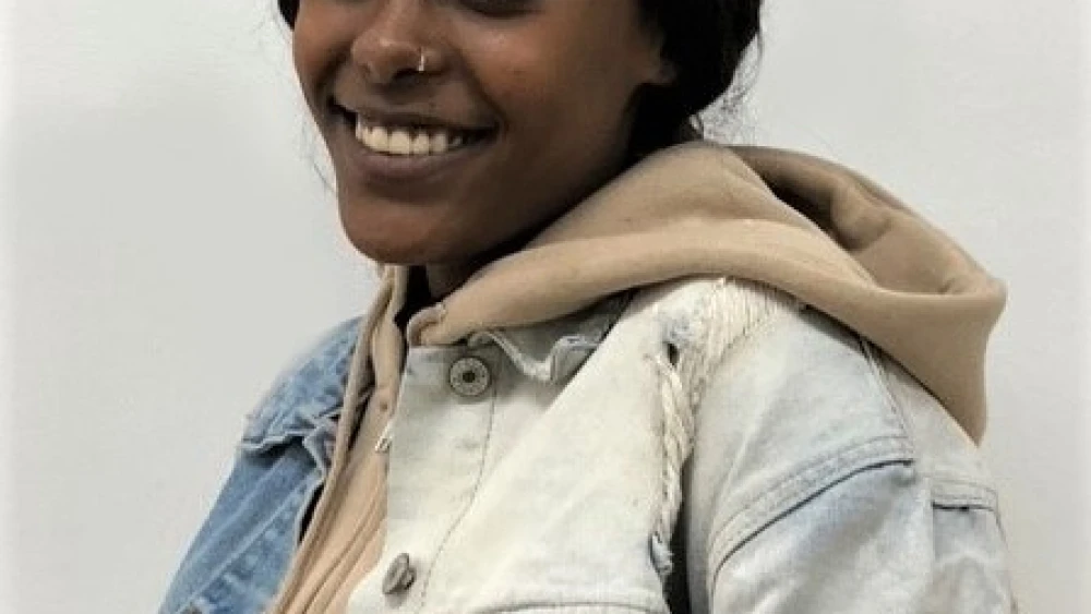 Eden, an Israeli student involved with ORT. Credit: Courtesy.