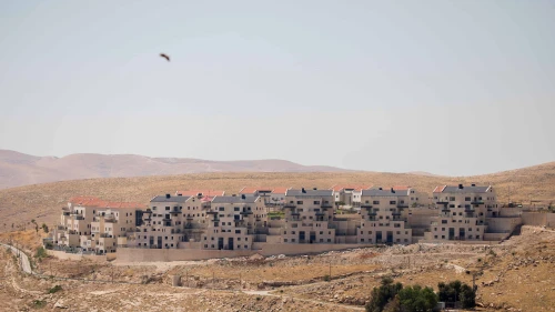 A neighborhood of the Israeli city of Ma'ale Adumim, in Judea near Jerusalem, June 28, 2020. Photo by Yonatan Sindel/Flash90.
