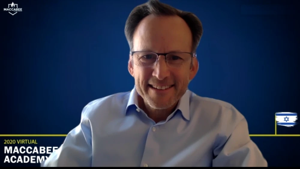 David Brog, executive director of the Maccabee Task Force. Source: Screenshot.