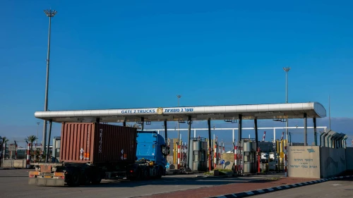 The entrance to Ashdod Port, Jan. 26, 2022. Photo by Yossi Aloni/Flash90.