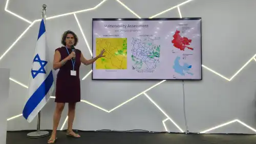University of Haifa's Dr. Maya Negev presents at the COP27
