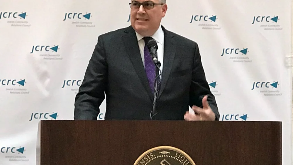 Executive director of the Boston JCRC Jeremy Burton. Source: Boston JCRC via Twitter.