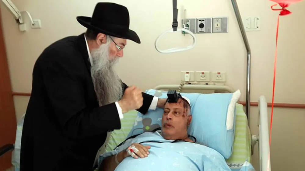 Volunteers with the Chabad Terror Victims Project comfort individuals and families during one of the most traumatic times in their lives. Credit: CTVP.