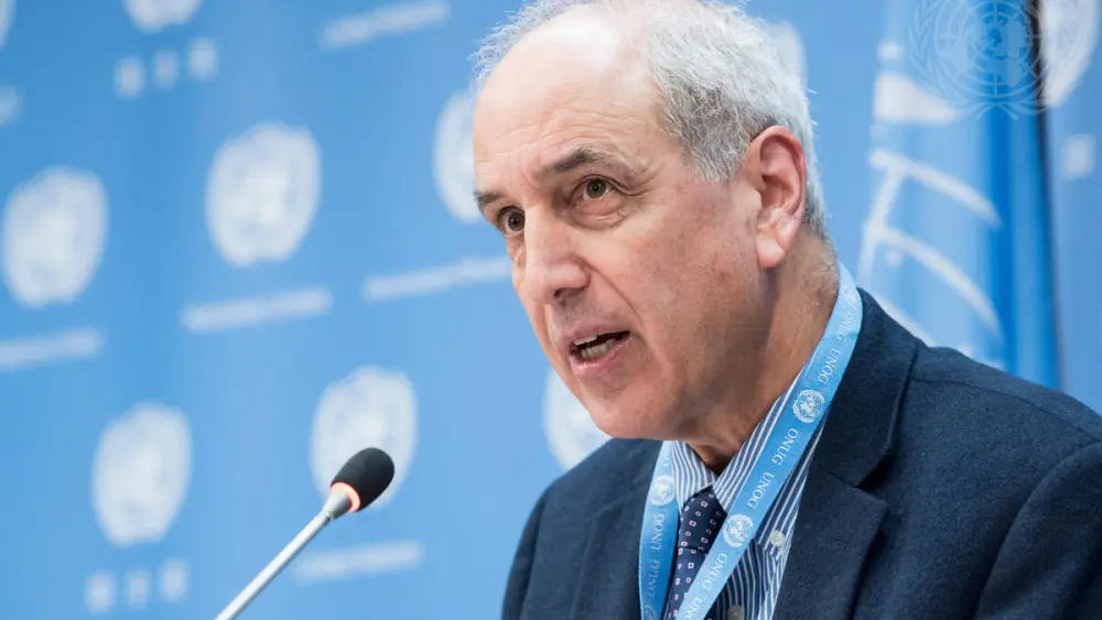 U.N. Special Rapporteur Michael Lynk. Credit: U.N. Photo/Kim Haughton.