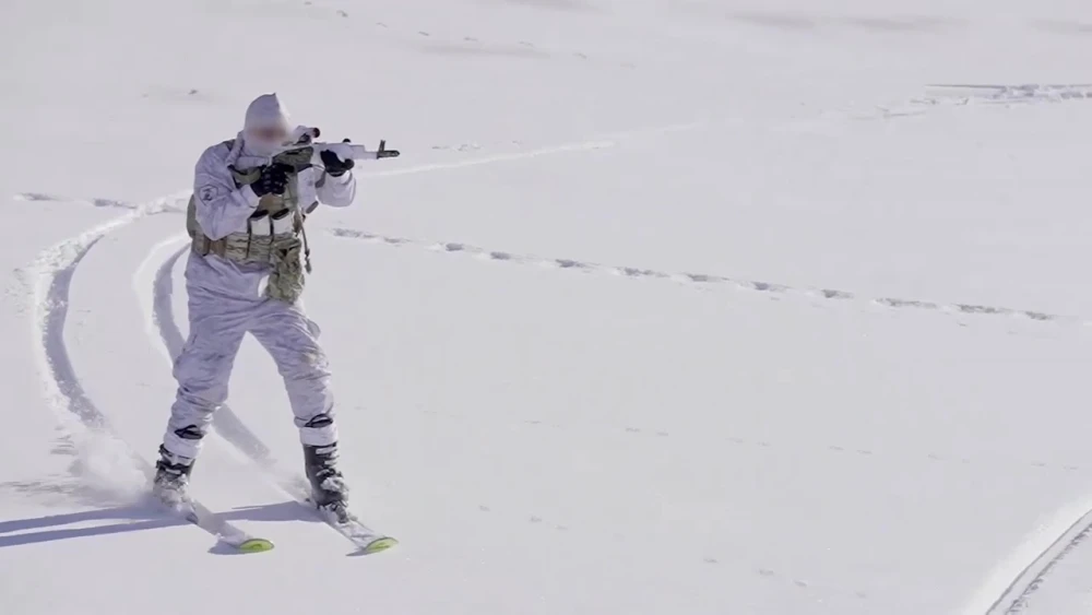 The Al-Harb Al-Silm Telegram account posted video footage of a Hezbollah elite Radwan Force training session, Feb. 16, 2023. Source: MEMRI.