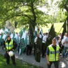 Click photo to download. Caption: Members of the neo-Nazi organization Swedish Resistance Movement take part in a nationalist demonstration in Stockholm on National Day, June 6, 2007. Credit: Peter Isotalo via Wikimedia Commons.