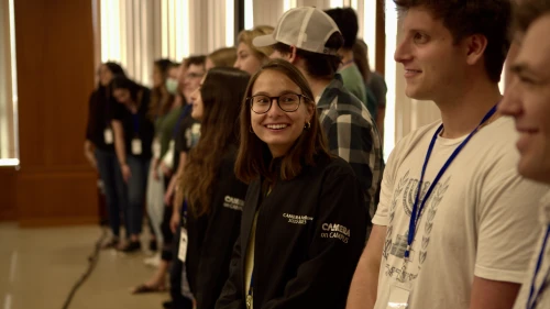 Students at CAMERA's International Student Leadership Conference in Boston, July-August 2022. Courtesy: CAMERA.