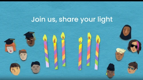 “Virtual Candle-Lighting for Unity and Hope” campaign
