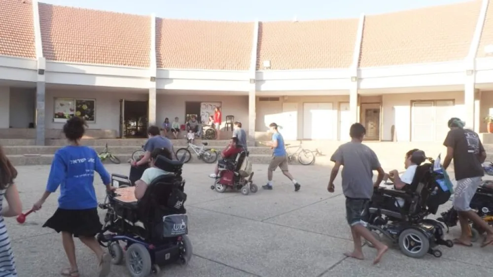 Camp Eitan is an independent camp for teens and adults with disabilities run by the families of Moshav Avnei Eitan in the Golan Heights. Photo courtesy of Tova Hadad.