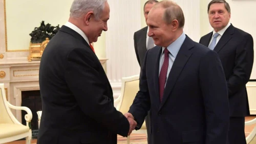 Benjamin Netanyahu, Vladimir Putin