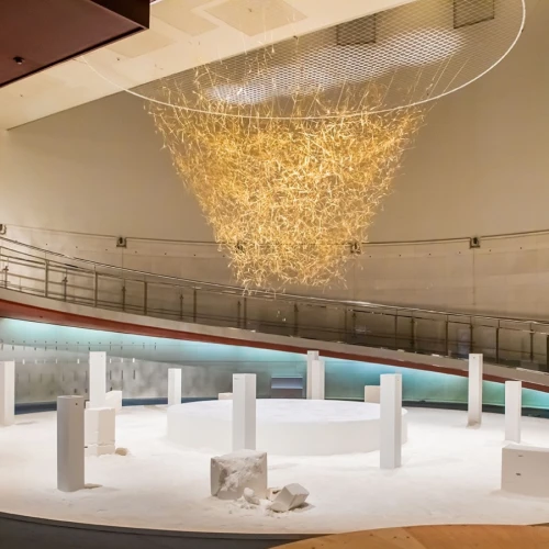 “Goren,” displayed at Japan’s Spiral Arts Center, 2019. Photo courtesy of Hansen House Jerusalem.