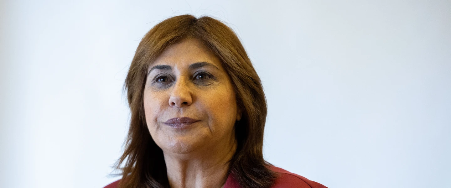 New member of the Knesset Debbie Biton poses for a picture a day before the opening session of the Knesset, Jerusalem, Nov. 14, 2022. Photo by Yonatan Sindel/Flash90.