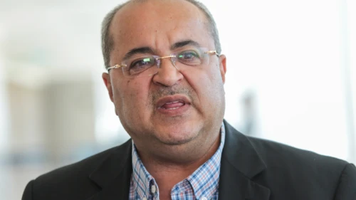 Knesset member Ahmad Tibi, June 19, 2018. Photo by Roy Alima/Flash90.