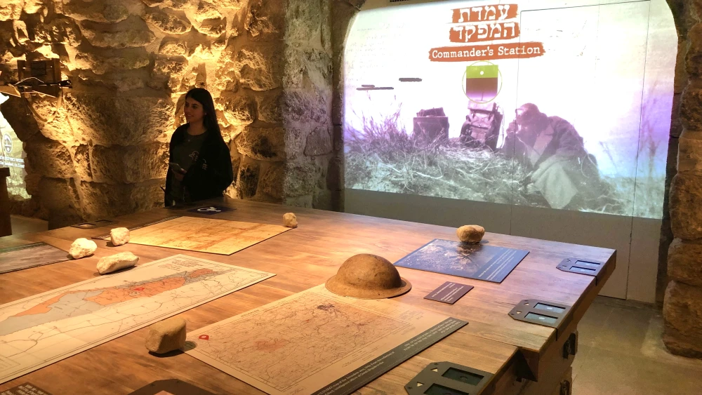 Commander's simulation section. Credit: Judy Lash Balint.