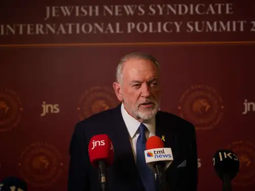 Mike Huckabee at the JNS International Policy Summit 2025. Monday, April 28