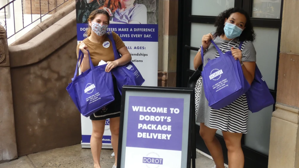 Dorot, an organization that works to address social isolation among older adults and seniors, is aiming to involve more than 1,000 volunteers in 9/11 Day Activities. Credit: Courtesy.