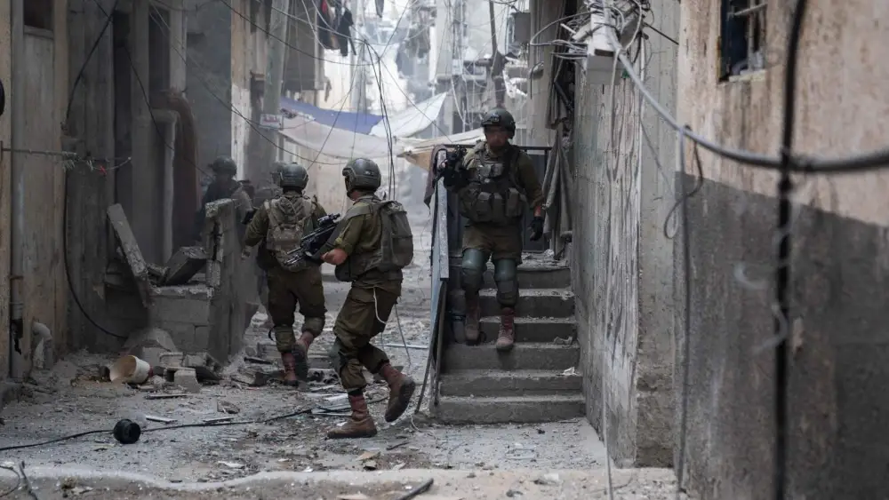 IDF troops operate in Gaza City, Nov. 20, 2023. Credit: IDF Spokesperson's Unit.