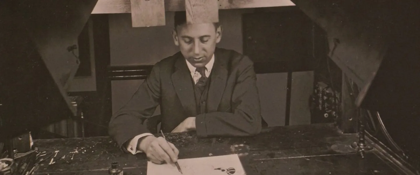 American inventor Rube Goldberg. Credit: Official Rube Goldberg Facebook page.