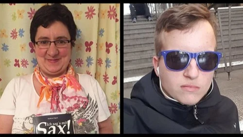 Jana Lange and Kevin S. have been identified as the two victims of attack in Halle, Germany, on Yom Kippur outside the synagogue and at a nearby kebab shop, Oct. 9, 2019. Source: Twitter.