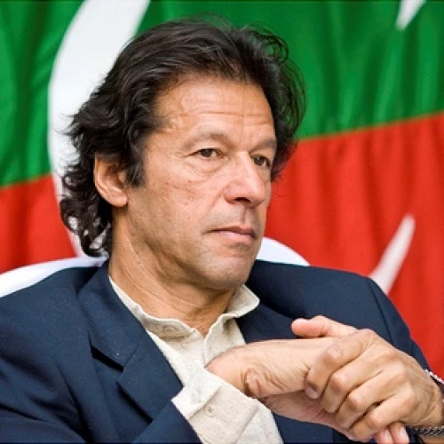 Imran Khan, the current prime minister of Pakistan and former captain of the Pakistan cricket team. Credit: Wikimedia Commons.