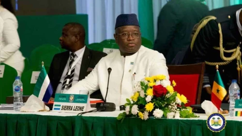 Sierra Leonean President Julius Maada Bio. Credit: Embassy of Sierra Leone in the United States.