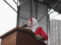 U.S. political activist Linda Sarsour in New York City. Credit: A Katz/Shutterstock.