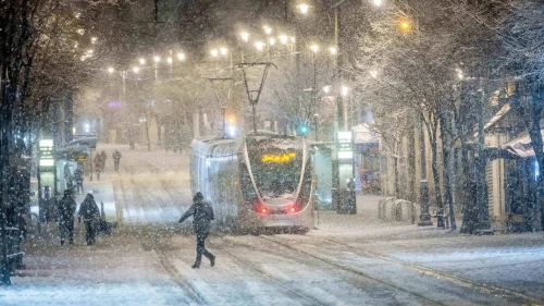 Snow in Jerusalem