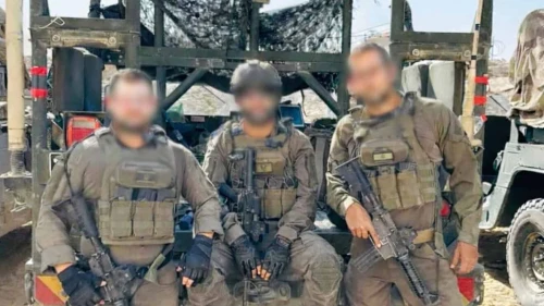 Miembros de la unidad de combate de reserva de élite de las FDI en Gaza, 2025. Crédito: Cortesía.