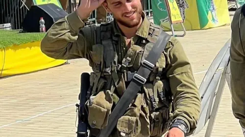 IDF Staff Sgt. Itay Glisko was killed fighting Hamas terrorists who had infiltrated his outpost on Oct. 7, 2023. Credit: Courtesy.
