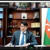 A virtual Kabbalat Shabbat service with the Jewish community in Baku, Azerbaijan. Source: Screenshot.