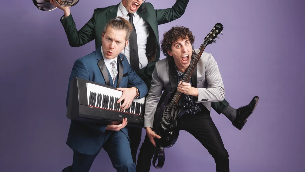 Lewberger comedy band. Photo by JD Renes.