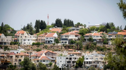 The Jewish town of Karnei Shomron in Judea and Samaria, June 4, 2020. Photo by Sraya Diamant/Flash90.