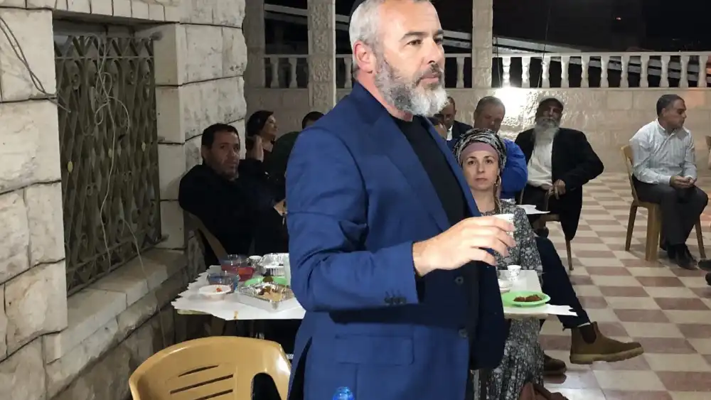 Yishai Fleisher, adviser to Israel's national security minister. Photo by Josh Hasten.