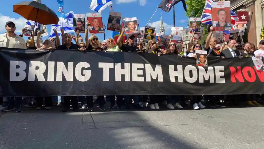 London Rally for Hostages