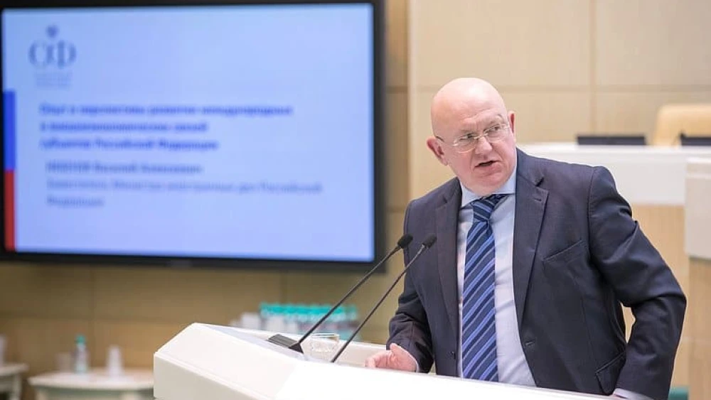 Permanent Representative of Russian to the U.N. Vasily Nebenzya. Source: Wikimedia Commons.