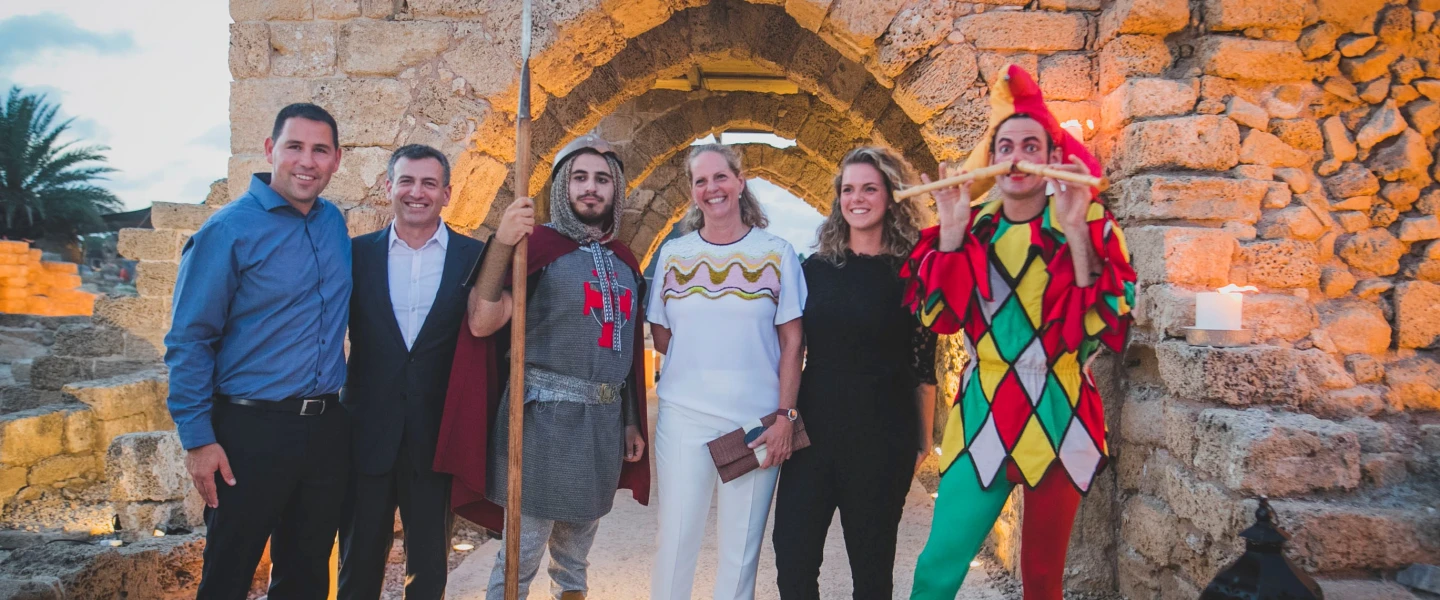 From right: Alice de Rothschild, Baroness Ariane de Rothschild, Guy Swersky and Michael Karsenti. Credit: Victor Levy.