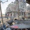 Houses destroyed by Israeli airstrikes in the Jabalia area in the northern Gaza Strip, Oct. 11, 2023. Credit: Atia Mohammed/Flash90.